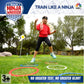 American Ninja Warrior Competition Obstacle Course - Competition Race Course - Great For Children  Teens  and mature-themed Athletes - Perfect Outdoor Fun Racing Obstacles For All Ages!