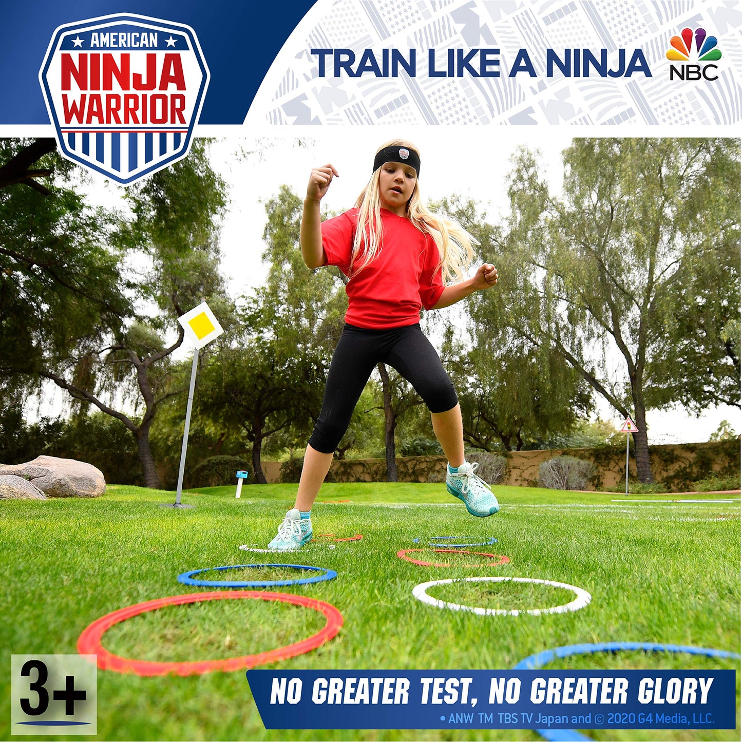 American Ninja Warrior Competition Obstacle Course - Competition Race Course - Great For Children  Teens  and mature-themed Athletes - Perfect Outdoor Fun Racing Obstacles For All Ages!