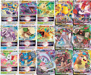 Pokemon - 5 VMAX/VSTAR Card Lot Bundle - No Duplicates - Full Art Etched Pokemon