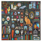 Eeboo: Piece And Love Alchemist Cabinet 1000 Piece Square Jigsaw Puzzle, Jigsaw Puzzle For Adults And Families, Includes Glossy, Sturdy Pieces And Minimal Puzzle Dust