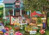 Ceaco 1000 Piece Jigsaw Puzzle - Colorful Quilts - Multicolor - Cardboard - Model 3315-10