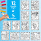 Crayola Paw Patrol Color Wonder Metallic Mess Free Coloring Set, Gift for Kids, 3, 4, 5, 6