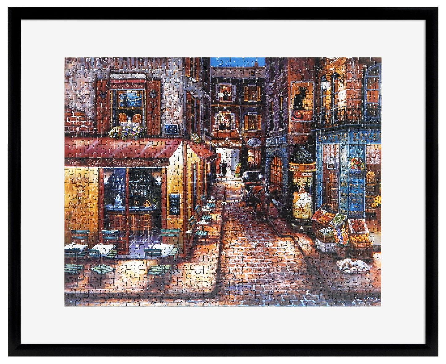Mcs Frame For Puzzles, Black, 24 X 30 In Or Smaller