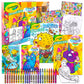 Crayola Coloring Books for Kids Toddlers Crayola Learning Set Bundle - 13 Pc Animal Coloring Activity Books with Crayola Crayons