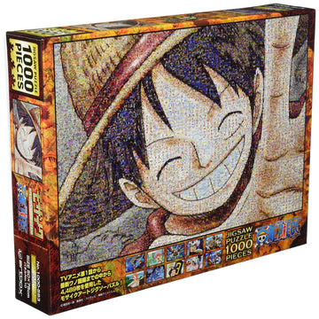 Ensky 1000 Piece Jigsaw Puzzle - One Piece Mosaic Art (Luffy), 50x75cm (19.6 x 29.5 inches)