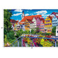 KODAK PREMIUM PUZZLES 1500 Piece Jigsaw Puzzle - Floral Colorful Town, Tubingen Germany, Multi-colored, Cardboard