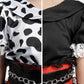 Spooktacular Creations Girl Dalmatian Costume, Polka Dots Dress Set For Girls Halloween Dress Up And Costume Parties-M