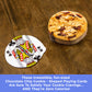 Gamago Cookie Playing Cards - Cookie Shaped Deck Of Cards To Play Your Favorite Card Games For Birthdays, Stocking Stuffers, Whi
