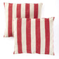 Hammock Chair Stand or Striped Hanging Chairs or Pillows - Red Pillow