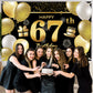 67Th Happy Birthday Banner Birthday Decorations For Men Birthday Party Decorations Birthday Backdrop
