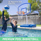 GoSports Splash Hoop advanced Pool Basketball Hoop with enhanced Acrylic Backboard and Water Weighted Base