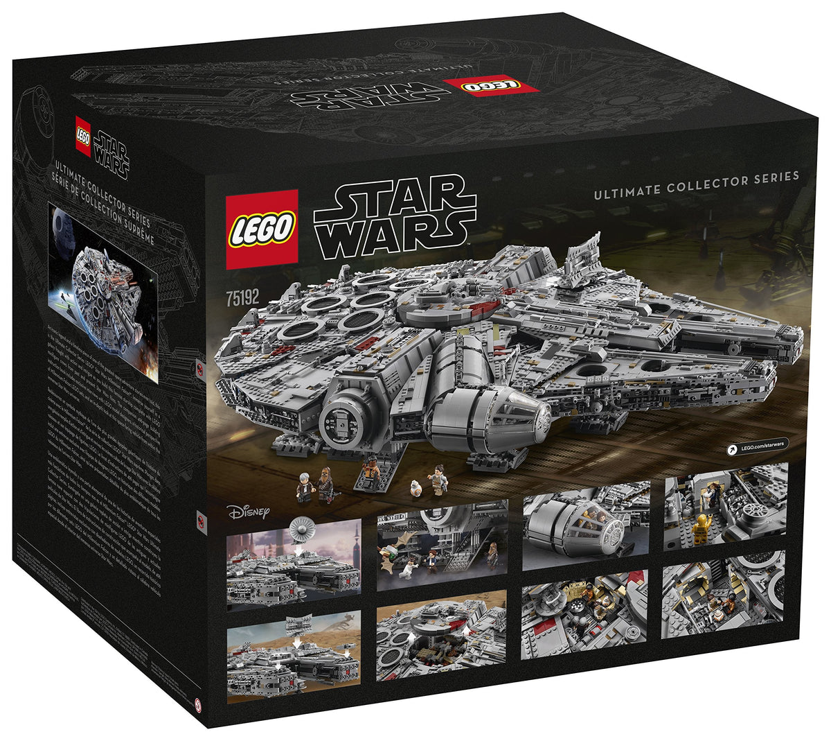 Star Wars Lego Ultimate Millennium Starship Expert Building Kit
