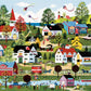 Jane Wooster Scott  On The Summer Wind Puzzle  550 Pieces