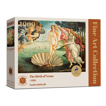 Antelope - 1000 Piece Puzzle For Adults, Birth Of Venus Jigsaw Puzzles 1000 Pieces, Sandro Botticelli Officially Licensed, High