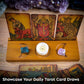 Curawood Tarot Card Holder Stand - Display Your Daily Draw - Tarot Card Stand For Display - Witchy Gifts, Witchcraft Supplies -