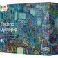 Techno Dystopia by Evermade - A Hidden Message Mystery Jigsaw Puzzle for Adults - 1000 Pieces, Beautifully Detailed 20'' x 28''