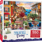 Masterpieces 550 Piece Jigsaw Puzzle For Adults, Family, Or Kids - Italian Afternoon - 18''X24''