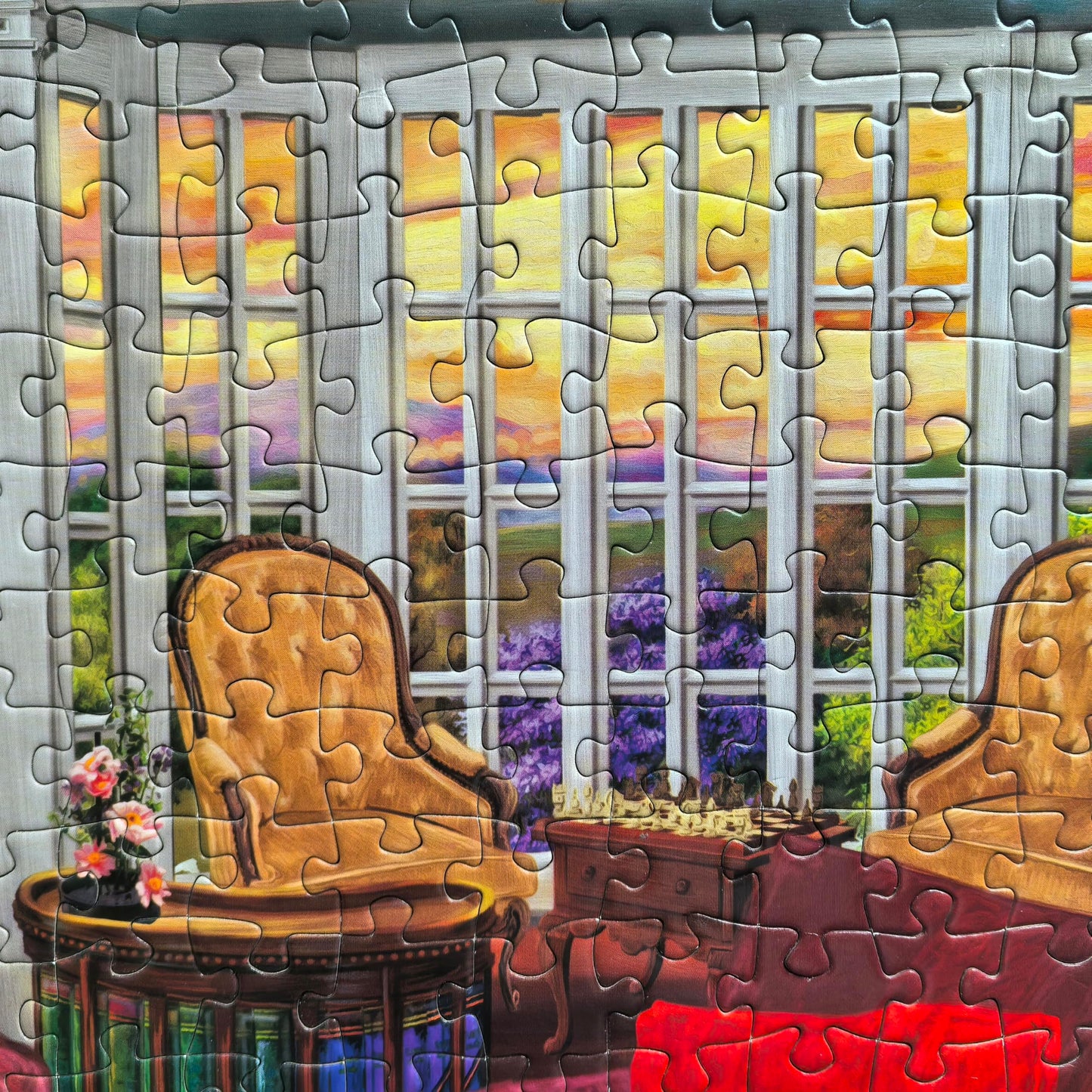 Artist Joseph Burgess - Cottage Puzzle - Jigsaw Puzzles 500 Pieces for mature-themeds