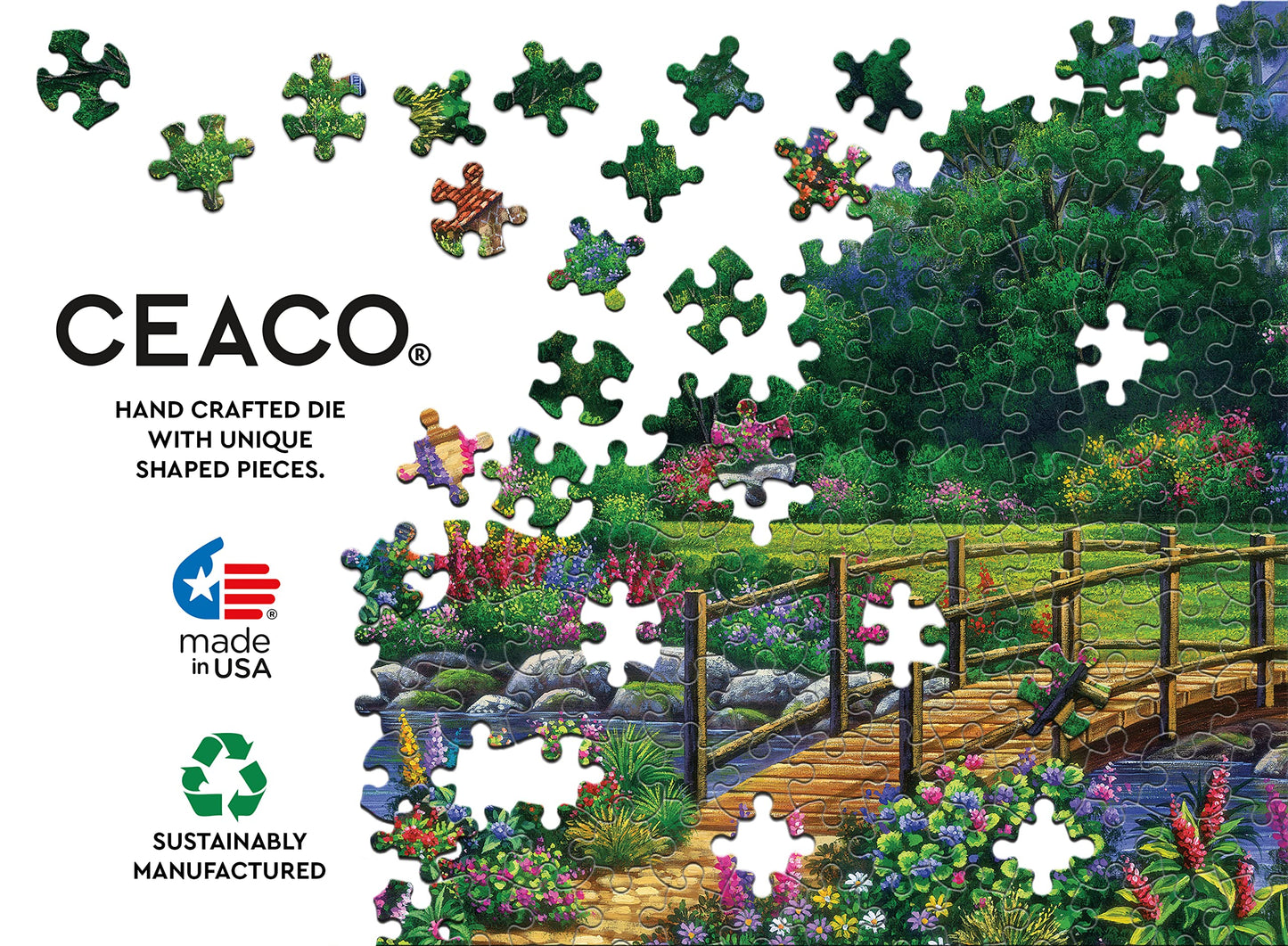 Ceaco - Arturo Zarraga - Cascade House - 550 Piece Jigsaw Puzzle