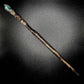 Merlin's Realm Rainbow Prism Oak Magic Wand - Small - Gold - Enchanting Oak Material