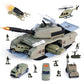 XDUOYJOY Military Tank Toy Sets, Army Toys with 7 Vehicles, Army Men Trucks Helicopter Birthday Gift for Boys Age 4-7, Easy to S