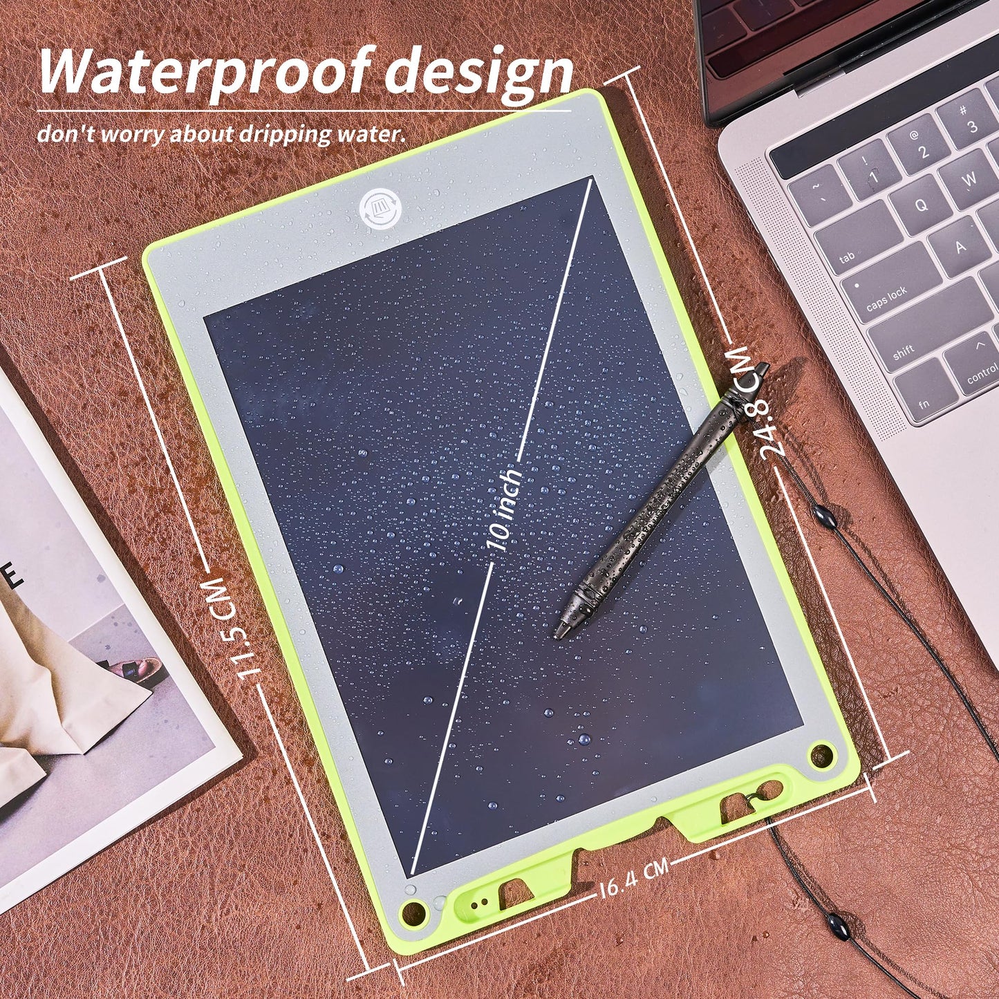 Kids Writing Tablet, Toys for 3 4 5 6 7 Year Old Girls Boys, 10 Inch Colorful Doodle Board for Toddlers, Reusable Electronic Dra