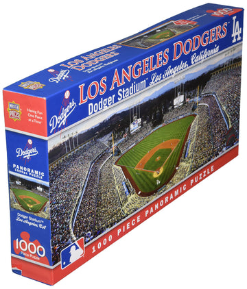 Masterpieces Mlb Los Angeles Dodgers Stadium Panoramic Jigsaw Puzzle, 1000 Pieces