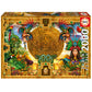 Educa - Aztec Mayan Montage - 2000 Piece Jigsaw Puzzle - Puzzle Glue Included - Completed Image Measures 37.79' X 26.77' - Ages 14+ (19565)