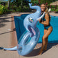 Poolcandy Inflatable Animal Pool Tubes & Swim Rings (Elephant Glitter Filled 48'' Inch Animal Pool Tube Swim Ring)