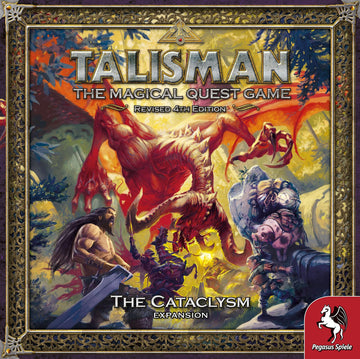 Pegasus Spiele Talisman: The Cataclysm Board Game - Orange Edition, Adventure Strategy Game for 2-6 Players