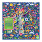 eeBoo: Piece and Love Tree of Life 1000-piece square mature-themed Jigsaw Puzzle  Jigsaw Puzzle for mature-themeds and Families  includes Glossy  Sturdy Pieces and Minimal Puzzle Dust
