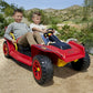 Little Tikes Dino Dune Buggy 12V Ride-On, Adjustable Seats, Multicolor, Model 660078UK, for Kids Ages 3-6