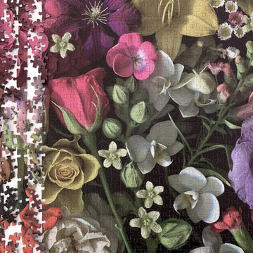 Cloudberries Flowers Puzzle  enhanced 1000 Piece Flower Jigsaw Puzzle for mature-themeds  Featuring an Ultra-Realistic Scanography Image  1000 Piece Puzzles