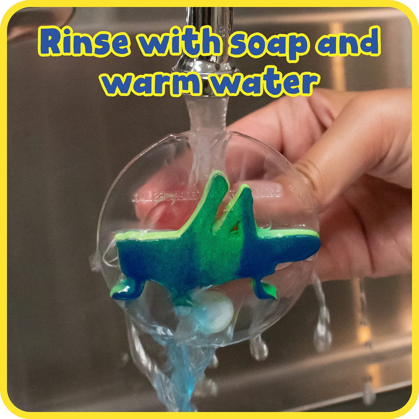 READY 2 LEARN Giant Stampers - Insects - Set 1 - Set of 6 - Easy to Hold Foam Stamps for Kids - Arts and Crafts Stamps for Displ