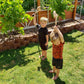 Adventure Awaits! Wooden Toy Axe Hatchet Set - 2-Pack, Handmade, Lightweight, Light Brown