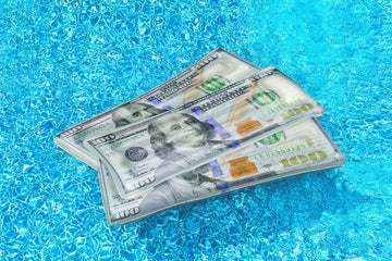 Swimline Ben Franklin Money Mat Pool Float Multicolor, 8'