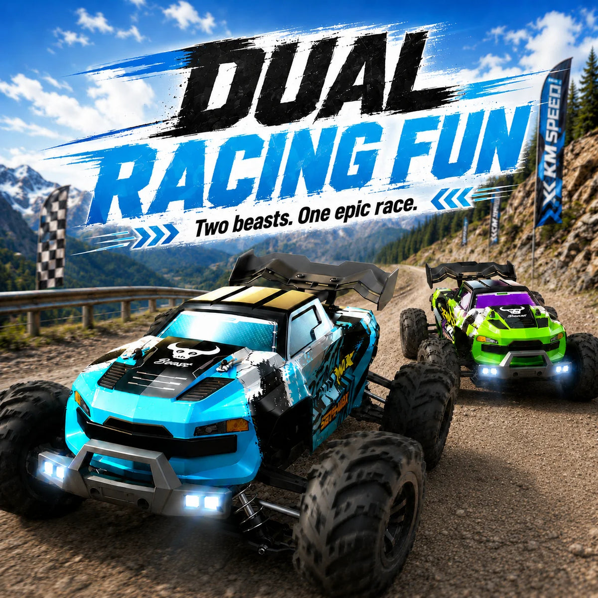 ZNLYRION RC Car Buggy 1:16 4 Wheel Drive Off-Road SG116MAX PRO Vehicle Optional Brushless Motor Anti-Slip Tire Remote Control Racing Truck