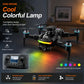 ZNLYRION S160 Foldable Brushless Drone with Screen Remote 360° Obstacle Avoidance EIS Dual Camera Optical Flow Positioning RGB LED Light RC Quadcopter