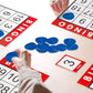 Assistex Large Text Bingo Games for Seniors – 11 Double Sided Board Games for Dementia Patients – Easy to Hold Alzheimer's Games