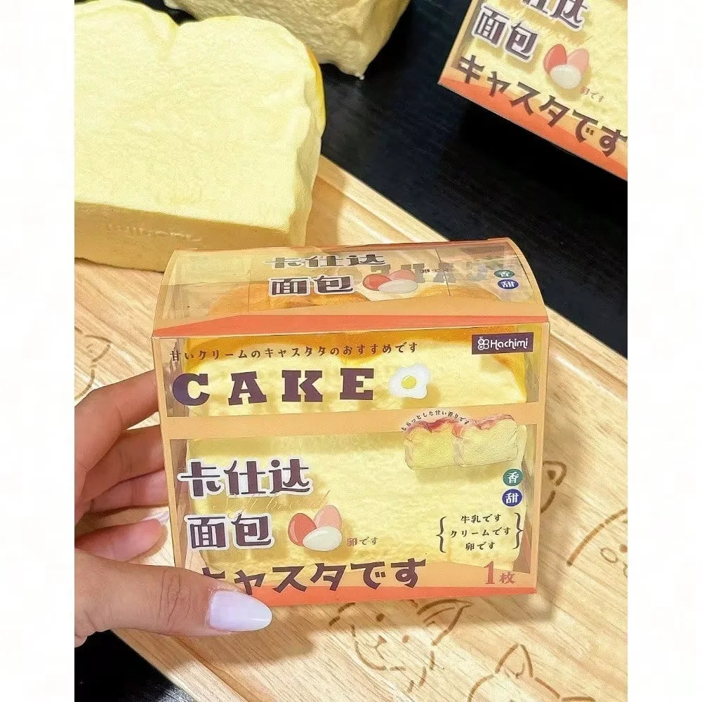 Ultimate Stress Relief Squeeze Toy, Super Soft Slow Rise Bread with Realistic Texture, Satisfying Squishy Toy for Adult Anxiety