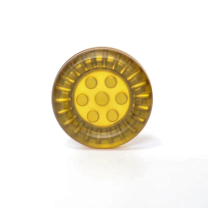Amber PEI Material Fidget Slider Coin Adult EDC Sensory Toy Autism Anti Stress Toys ADHD Hand Spinner Anxiety Stress Relief