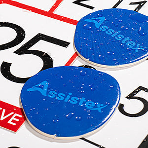 Assistex Large Text Bingo Games for Seniors – 11 Double Sided Board Games for Dementia Patients – Easy to Hold Alzheimer's Games