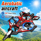 ZNLYRION Drone YL86 Fighter Shape With Screen Remote 480P Camera Fixed Height Hover Cool LED Light 360 Stunt Roll RC Quadcopter