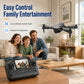 ZNLYRION 480PFoldable FPV Drone with Screen Remote Dual Camera Altitude Hold Headless Model LED Night Light