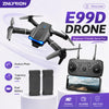 ZNLYRION FPV Drone Dual Camera Optical Flow Hover Foldable RC Quadcopter APP Path Flight Beginner Drone Toy
