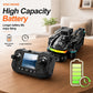ZNLYRION S160 Foldable Brushless Drone with Screen Remote 360° Obstacle Avoidance EIS Dual Camera Optical Flow Positioning RGB LED Light RC Quadcopter