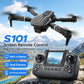 ZNLYRION RC Drone with HD Dual Camera 2.4Ghz  Altitude Hold Path Planning Flight 3-Speed Adjustable Foldable Drone Toy