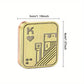 Metal Skull Push Slider Stress Relief Toy Anti Stress EDC Top Spinning Poker Toys Portable Decompress Magnetic Toys Adults Gifts