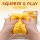 High Quality Simulation Cheese Building Block Squeeze Toy Slow Rising Stress Relief Sensory Fidget Toy for Kids Friends Students Christmas Halloween Party Birthday Gift Goodies