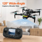 ZNLYRION S160 Foldable Brushless Drone with Screen Remote 360° Obstacle Avoidance EIS Dual Camera Optical Flow Positioning RGB LED Light RC Quadcopter